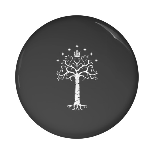 Discover The Lord of the Rings Gondor Tree Pin Buttons