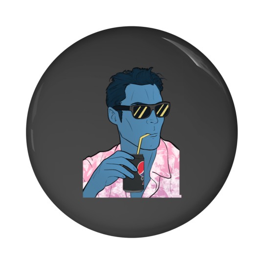 Discover Summertime Thrawn Pin Buttons