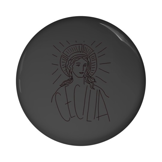 Discover Saint Cecilia Pin Buttons