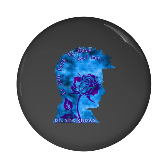 Discover Ten Rose Pin Buttons