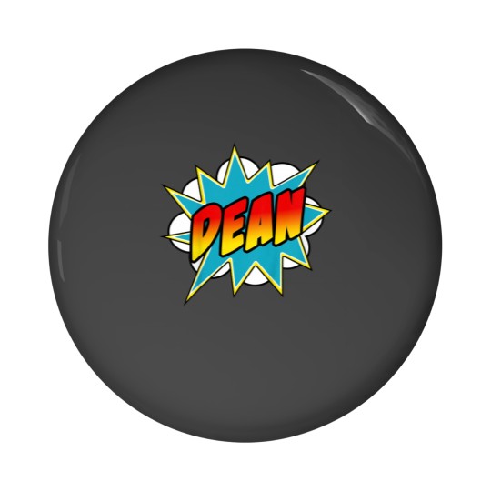 Discover Kids Boys Dean Name Comic Book Superhero Pin Buttons