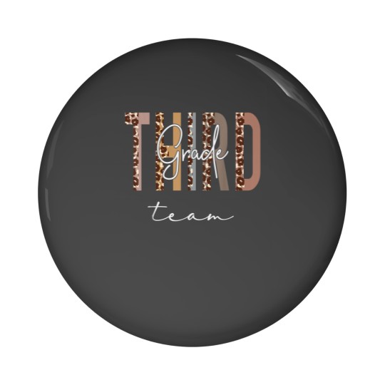 Discover Third Grade Team Hello Back To School Appreciation Leopard Pin Buttons