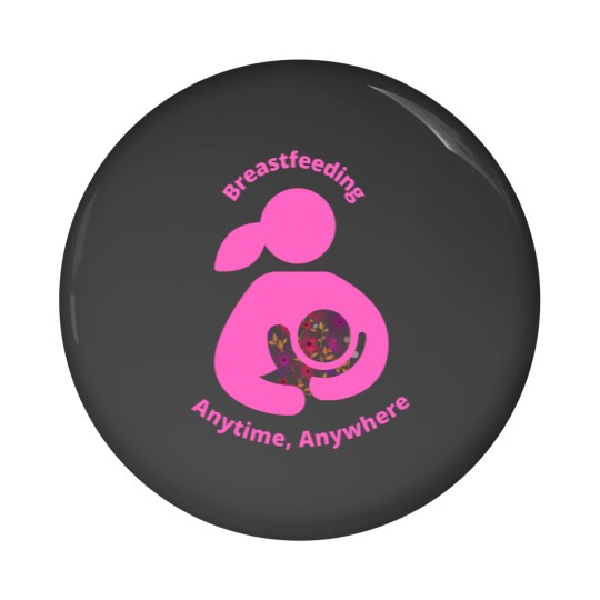 Discover Breastfeeding Gift Pin Button for Supporters