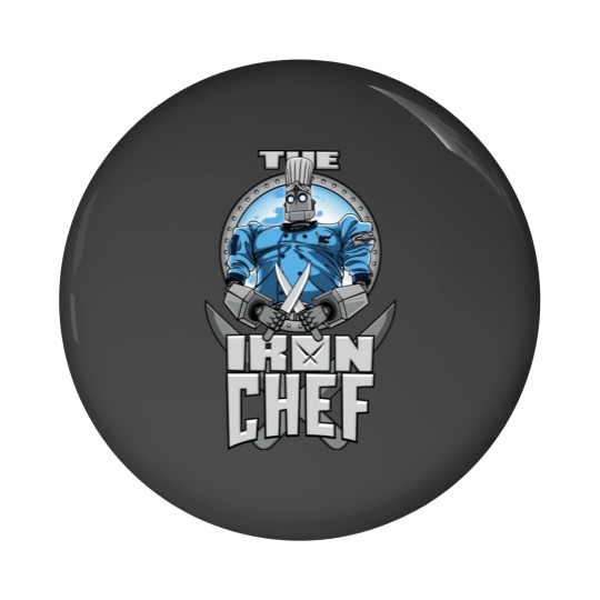 Discover The Iron Chef Pin Buttons
