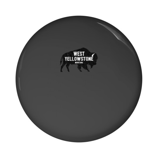 Discover West YStone Montana American Bison Buffalo National Park Sticker Pin Buttons