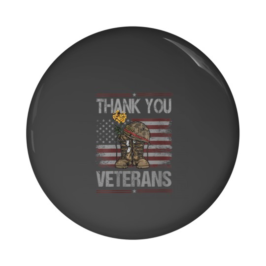 Discover Womens Thank You Veterans Service Patriot Vetera Pin Buttons