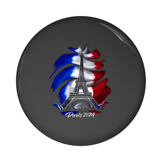 Discover Paris 2024 Olympics Pin Button for Collectors