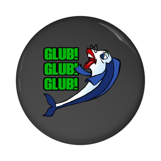 Discover Mr. Limpet Glub Glub Glub Pin Button