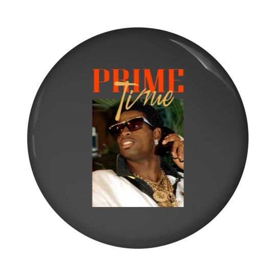 Discover Deion sport Sanders - Prime Time Pin Buttons