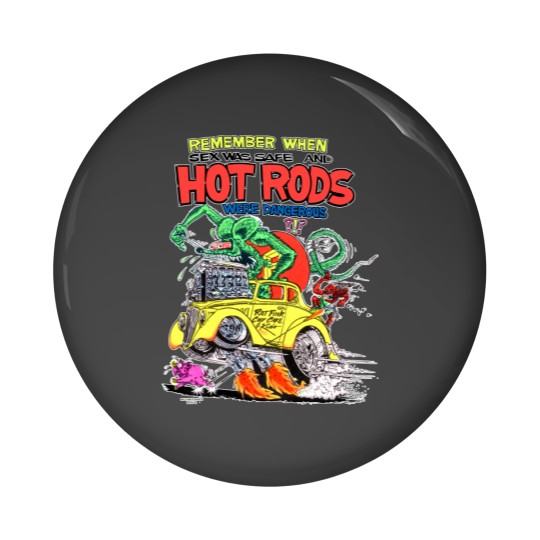 Discover Rare Vintage 1991s Rat Fink Hot Rods ROTH Pin Buttons