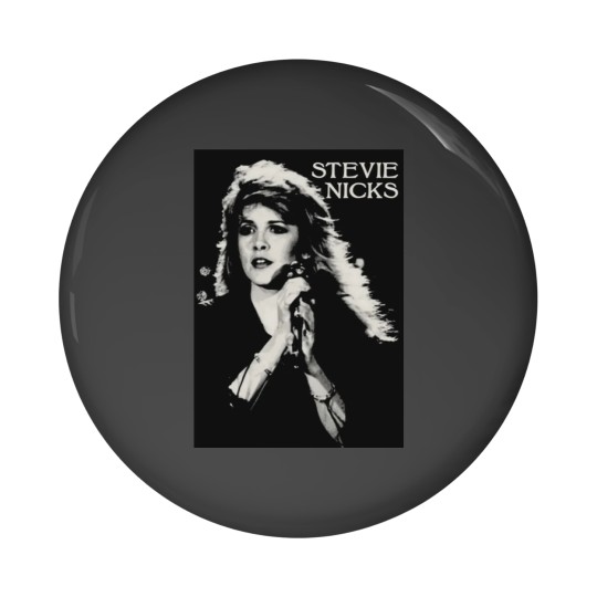 Discover Stevie Silhouette - Stevie Nicks Classic Pin Buttons