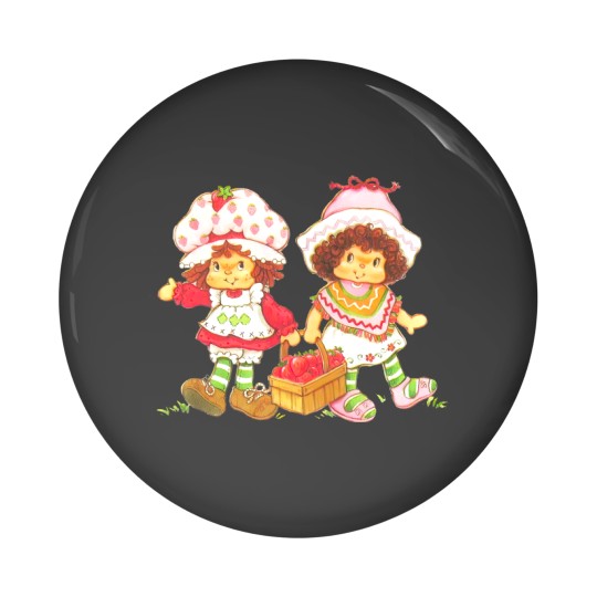 Discover Strawberry Shortcake Pin Button - Berry Nice Day Design