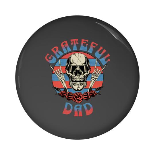 Discover Grateful Dad Pin Buttons, , Father's Day Pin Buttons, Fathers Day Gift,