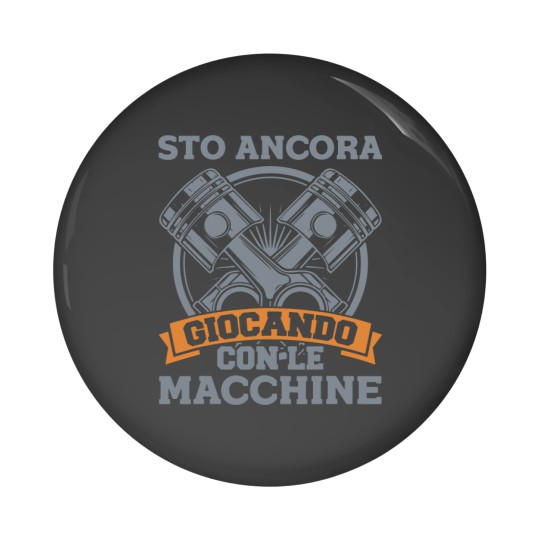 Discover Mens Car Mechanic Funny Gift Playcar Pin Buttons