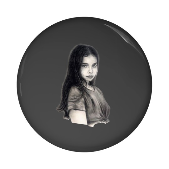 Discover Hope Sandoval pencil drawing Pin Buttons