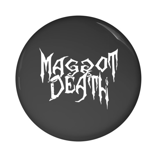 Discover Maggot Death Pin Buttons