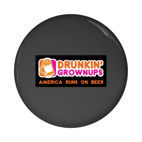 Discover Drunkin Grownups America Version Pin Buttons
