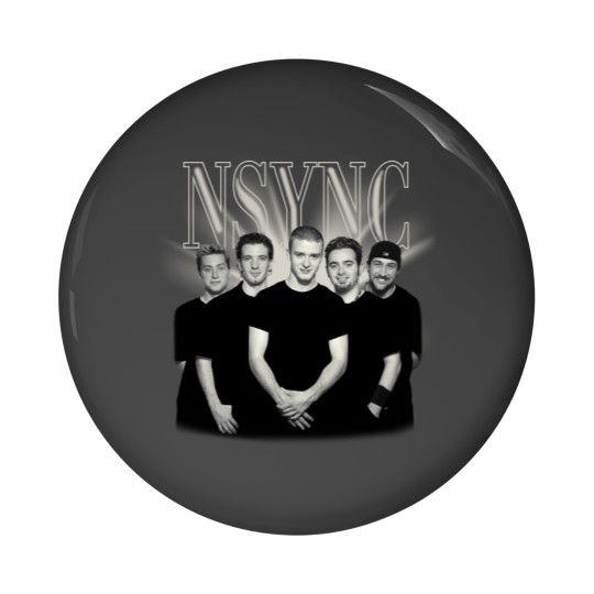 Discover Vintage Y2K NSYNC Pin Button