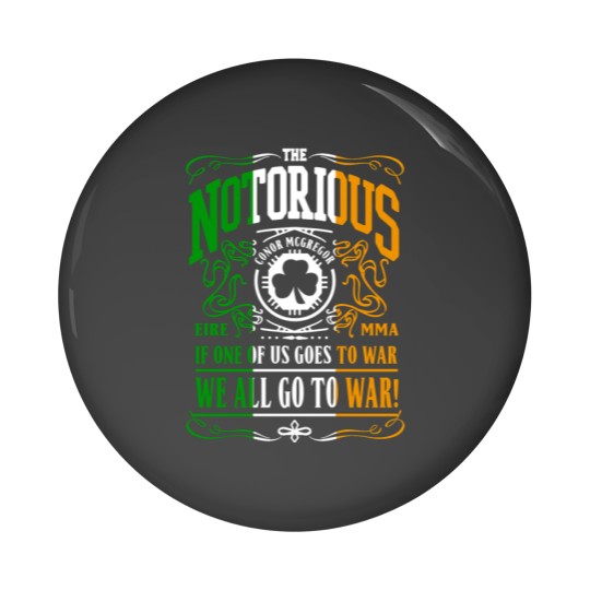 Discover conor mcgregor when one goes to w r we all go to Star wa r Coffee May The Froth be with You Pin Buttons