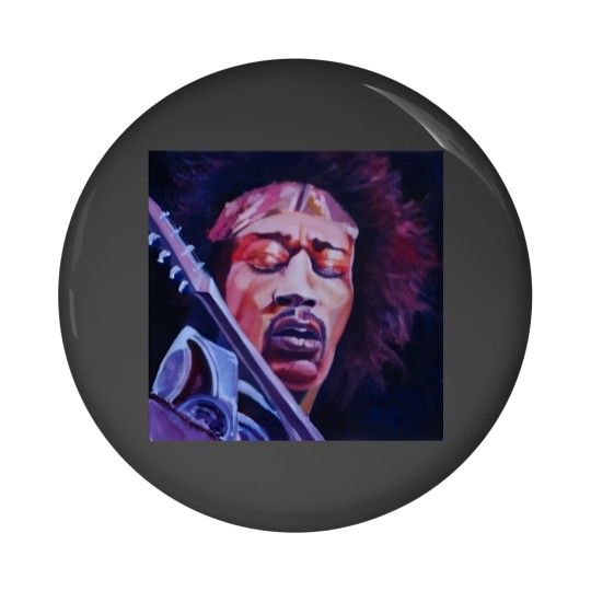 Discover Jimi Hendrix Pin Buttons