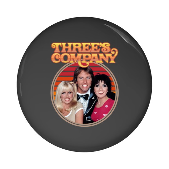 Discover Threes company Pin Buttons
