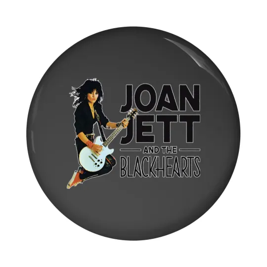 Discover Joan Jett & The Blackhearts Pin Buttons, Rock Band Pin Buttons