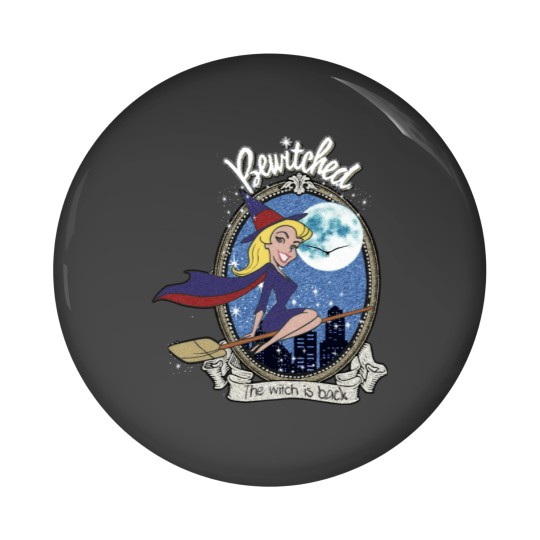 Discover Vintage Bewitched Pin Buttons