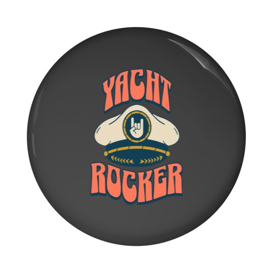 Discover Yacht Rock Captain | Captain Hat | Yacht Rock Pin Buttons