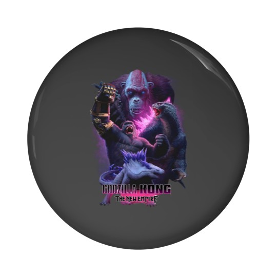 Discover god zilla X Kong The New Empire 2024 Pin Buttons, god zilla X Kong Pin Buttons