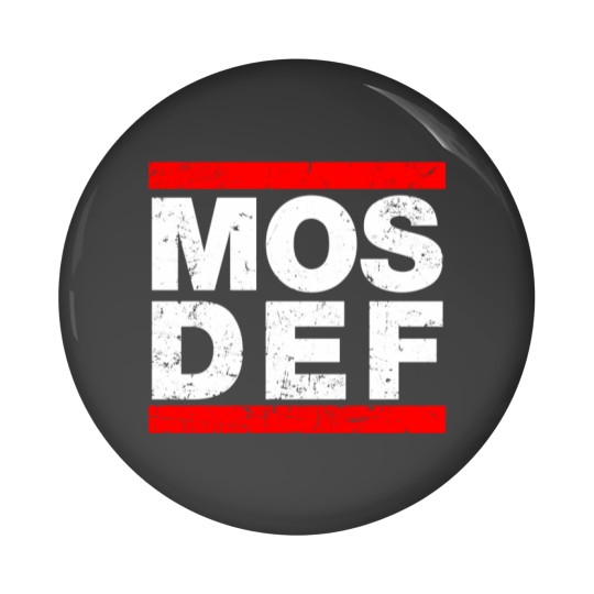 Discover Mos Def Pin Buttons