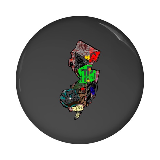 Discover New Jersey Drive Pin Buttons