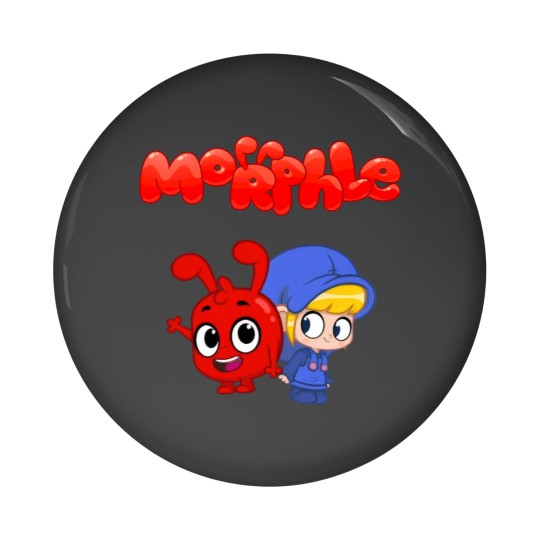 Discover Morphle Cartoon Kids Show Pin Buttons