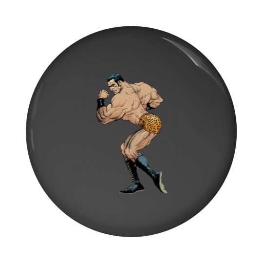 Discover flex mentallo, comics, patrol, strongman, hero of the beach, charles atlas, muscle power,pin up Pin Buttons