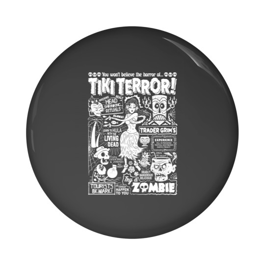 Discover Tiki Terror! - Tiki - Pin Buttons