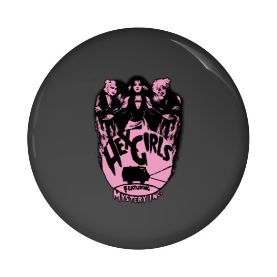 Discover Hex Girls Pin Buttons, Vtg The Hex Girls Rock Band Music