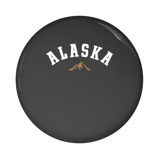 Discover Alaska Themed Pin Buttons