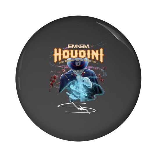 Discover Eminem Houdini Guess Whos Back And For My Last Trick Pin Buttons