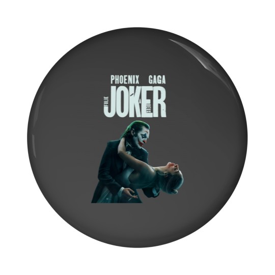 Discover Joker 2 Folie Deux 2024 Movie Pin Buttons, Ld ga and Joaquin Phoenix Pin Buttons