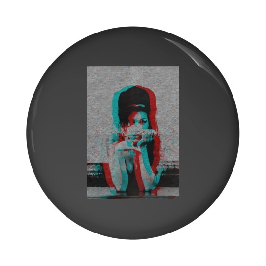 Discover Amy 3D Pin Buttons