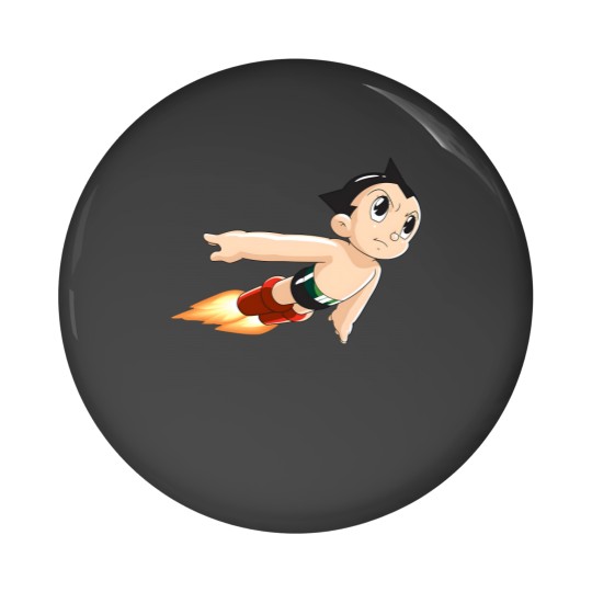 Discover Astro Boy Pin Buttons