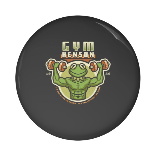 Discover Gym Henson Pin Buttons