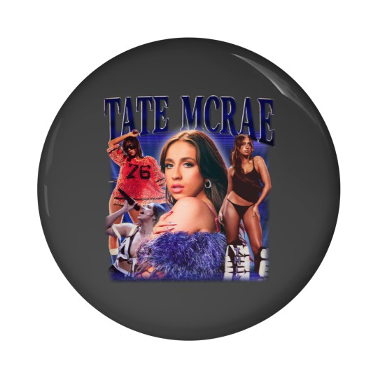 Discover Tate Mcrae Pin Buttons, Vintage Music Pin Buttons