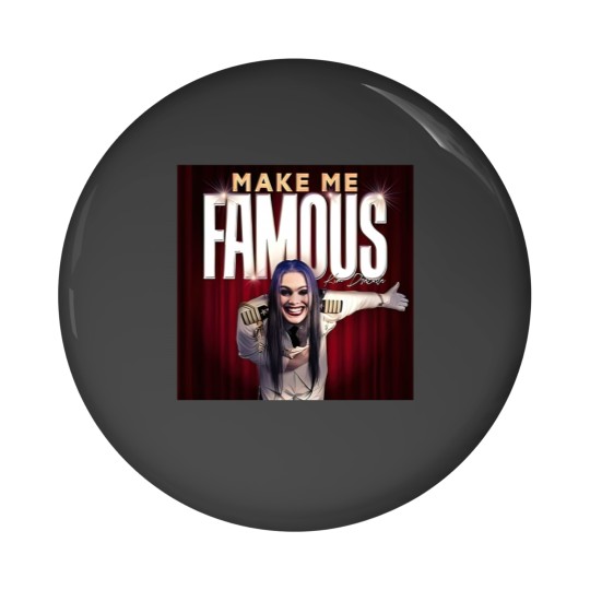 Discover Kim Dracula Make Me Famous Classic Pin Buttons