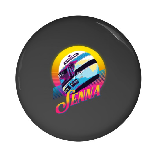 Discover Ayrton Senna Tfunny Pin Buttons