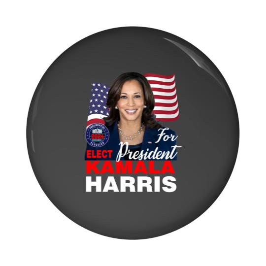 Discover KAMALA HARRIS FOR PRESIDENT Pin Buttons