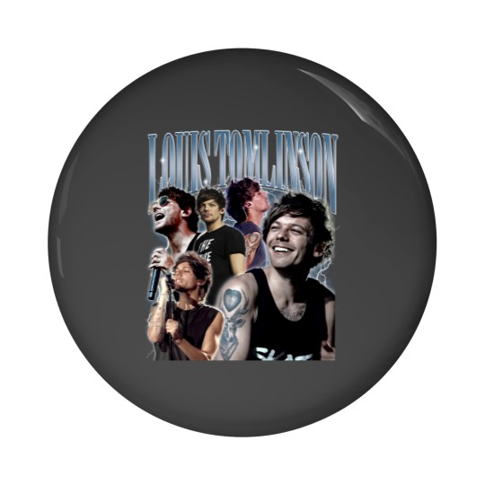 Discover Louis Tomlinson Vintage 90s Pin Buttons - Tour 2023