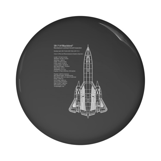 Discover SR71 Blackbird - Sr71 Sr 71 - Pin Buttons