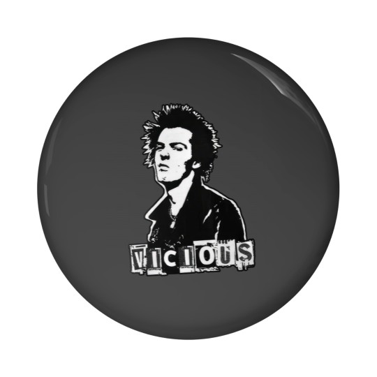 Discover Sid Vicious Pin Buttons