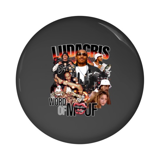 Discover Ludacris Double-Sided Unisex Pin Button