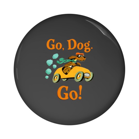 Discover Go, Dog. Go! Classic Pin Button